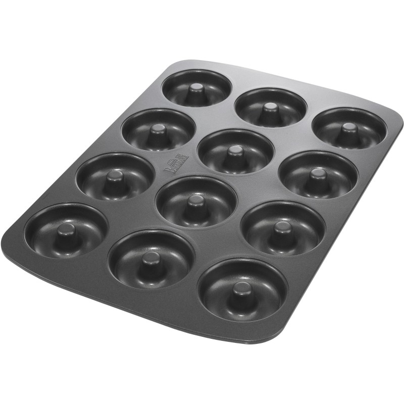 Plaque a cuisson pour donuts - BIRKMANN - EASY BAKING - Acier carbone