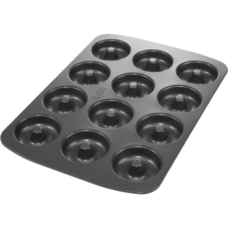 Plaque a cuisson pour donuts - BIRKMANN - EASY BAKING - Acier carbone