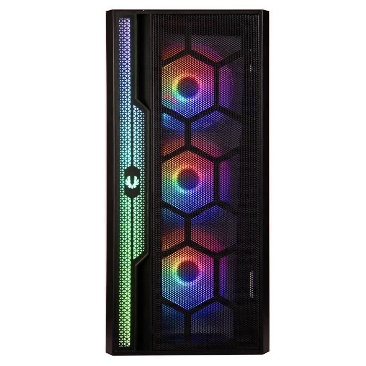 Boitier PC - BITFENIX - Apollo ARGB - Sans alimentation - Moyen tour - Format ATX - Noir Boitier PC - BITFENIX - Apollo ARGB - Sans alimentation - Moyen tour - Format ATX - Noir