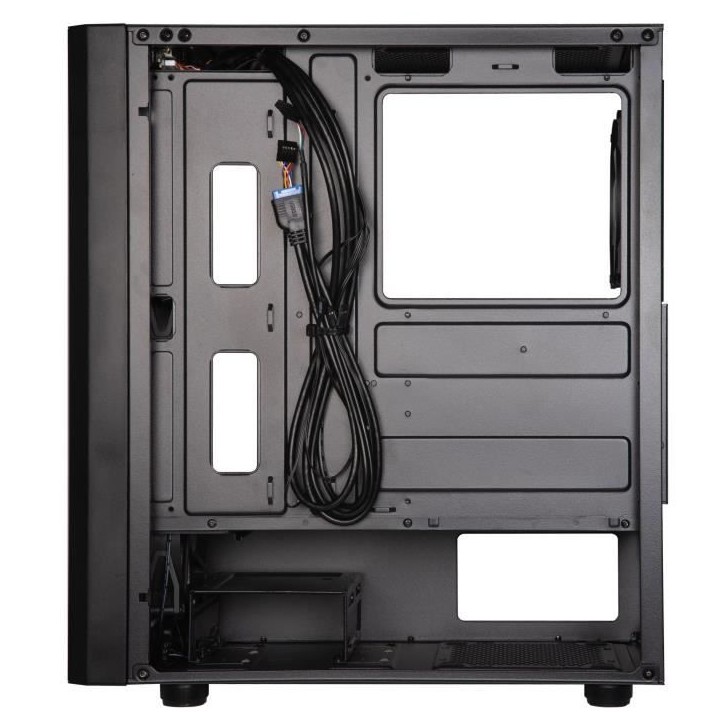 Boitier PC - BITFENIX - Apollo ARGB - Sans alimentation - Moyen tour - Format ATX - Noir Boitier PC - BITFENIX - Apollo ARGB - Sans alimentation - Moyen tour - Format ATX - Noir