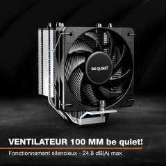 be quiet! PURE ROCK PRO 3 Slim - Ventirad CPU - Ventilateurs 100mm