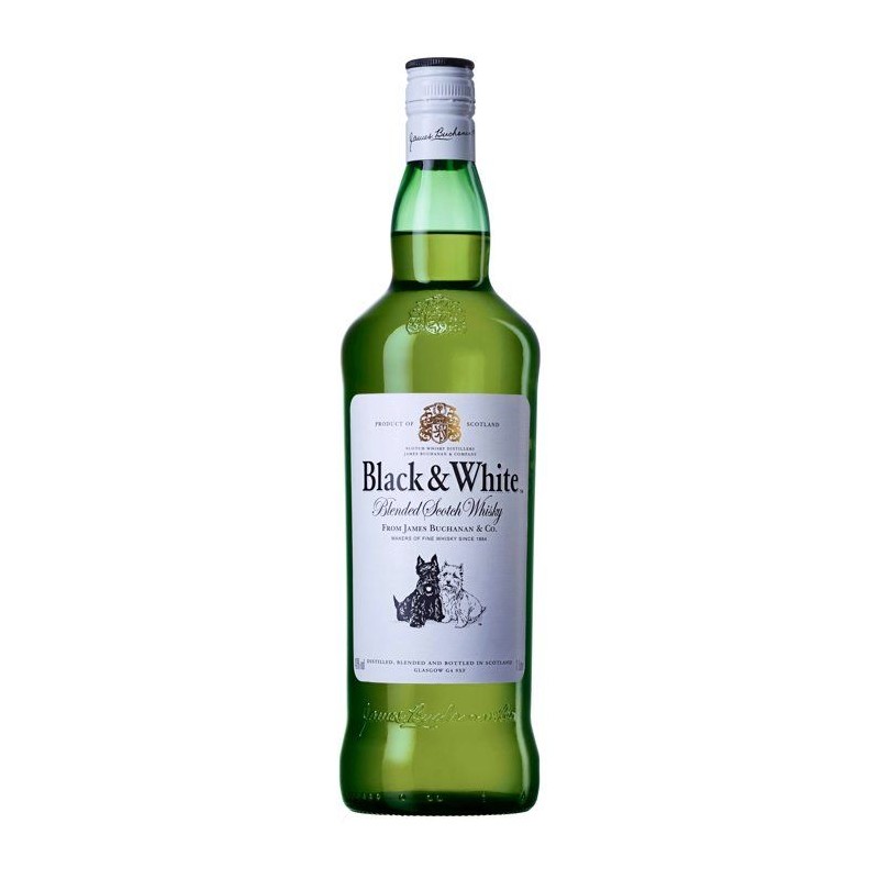 Black & White - Blended Scotch Whisky - 40.0% Vol. - 1L