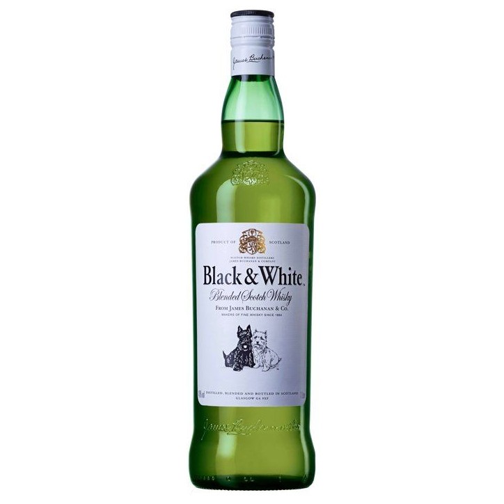 Black & White - Blended Scotch Whisky - 40.0% Vol. - 1L