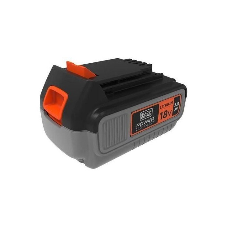 Batterie 18V 5Ah - BLACK+DECKER - BL5018-XJ - B+D Power Connect - Noir Batterie 18V 5Ah - BLACK+DECKER - BL5018-XJ - B+D Power Connect - Noir