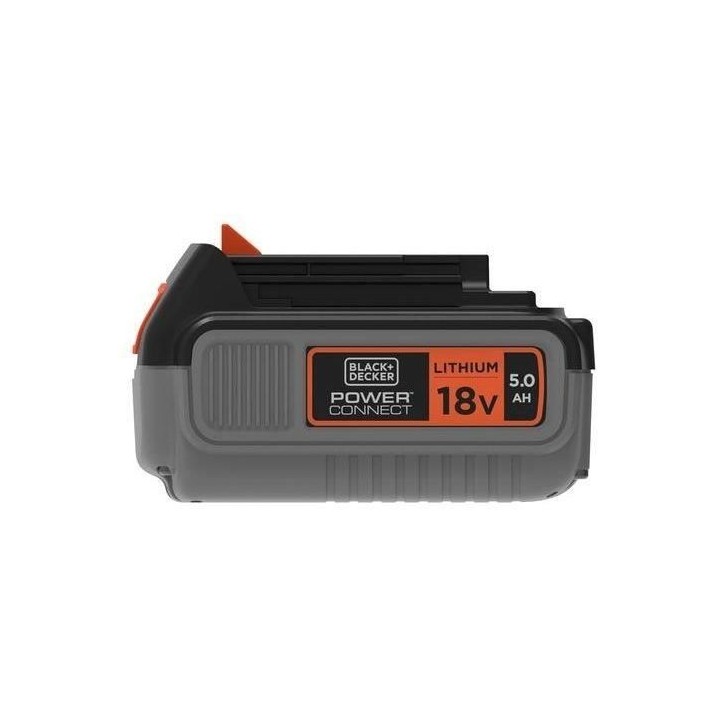 Batterie 18V 5Ah - BLACK+DECKER - BL5018-XJ - B+D Power Connect - Noir Batterie 18V 5Ah - BLACK+DECKER - BL5018-XJ - B+D Power Connect - Noir