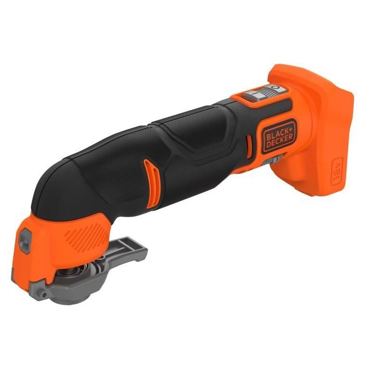 Outil oscillatoire multifonction sans fil - BLACK&DECKER - BDCOS18N-XJ - 18V - Sans batterie - 18 accessoires
