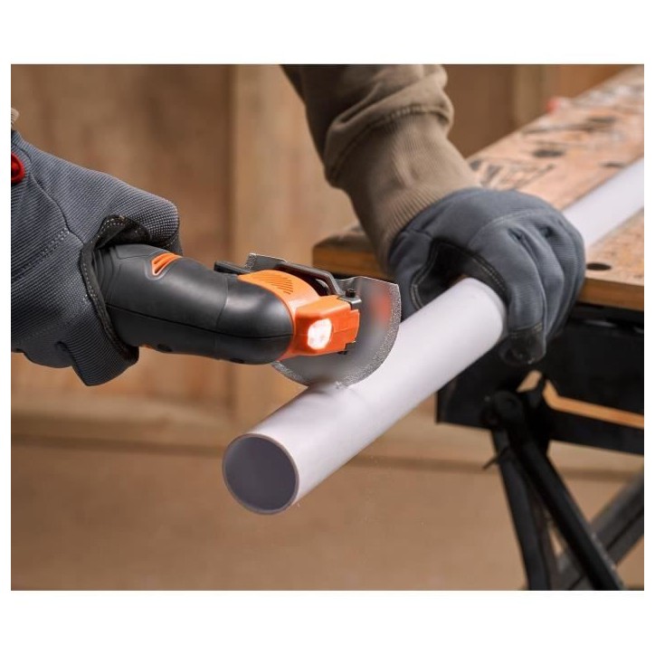 Outil oscillatoire multifonction sans fil - BLACK&DECKER - BDCOS18N-XJ - 18V - Sans batterie - 18 accessoires
