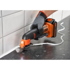 Outil oscillatoire multifonction sans fil - BLACK&DECKER - BDCOS18N-XJ