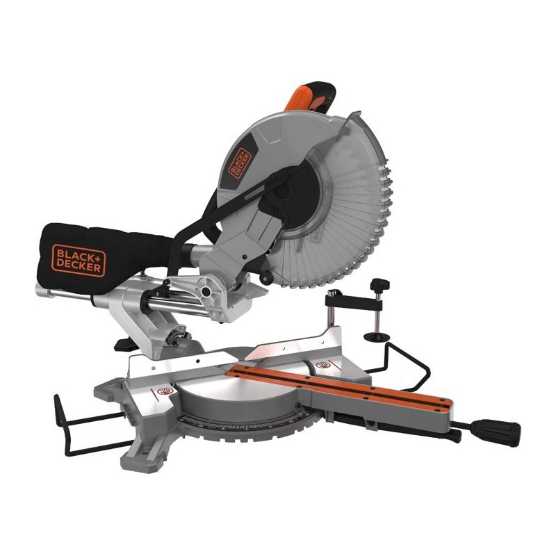 Scie a onglet radiale 25,4 cm, 2100W - BLACK+DECKER - BES710-QS