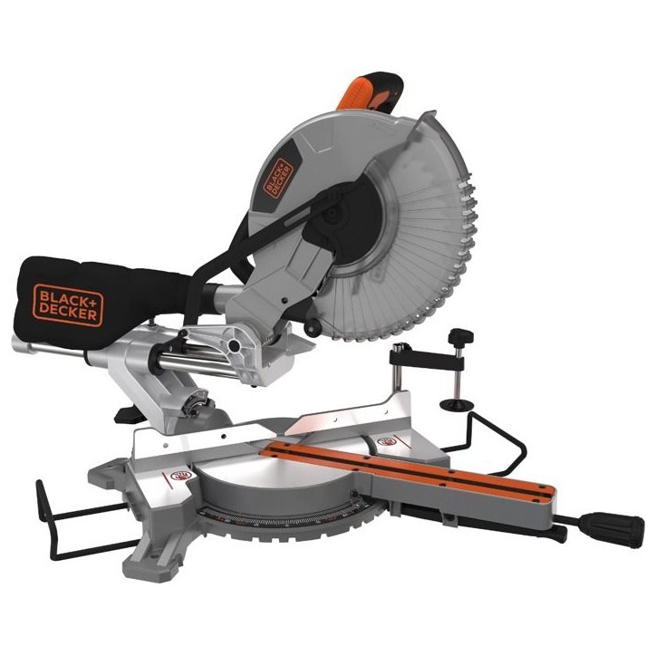 Scie a onglet radiale 25,4 cm, 2100W - BLACK+DECKER - BES710-QS Scie a onglet radiale 25,4 cm, 2100W - BLACK+DECKER - BES710-QS