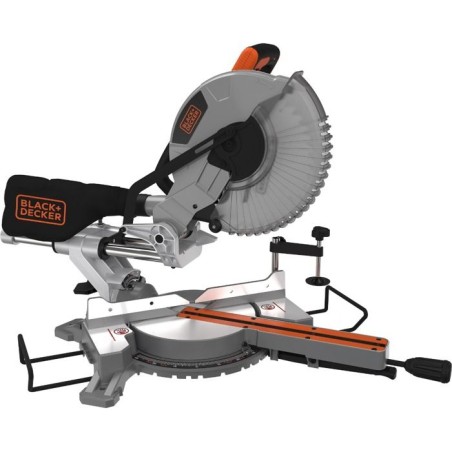 Scie a onglet radiale 25,4 cm, 2100W - BLACK+DECKER - BES710-QS