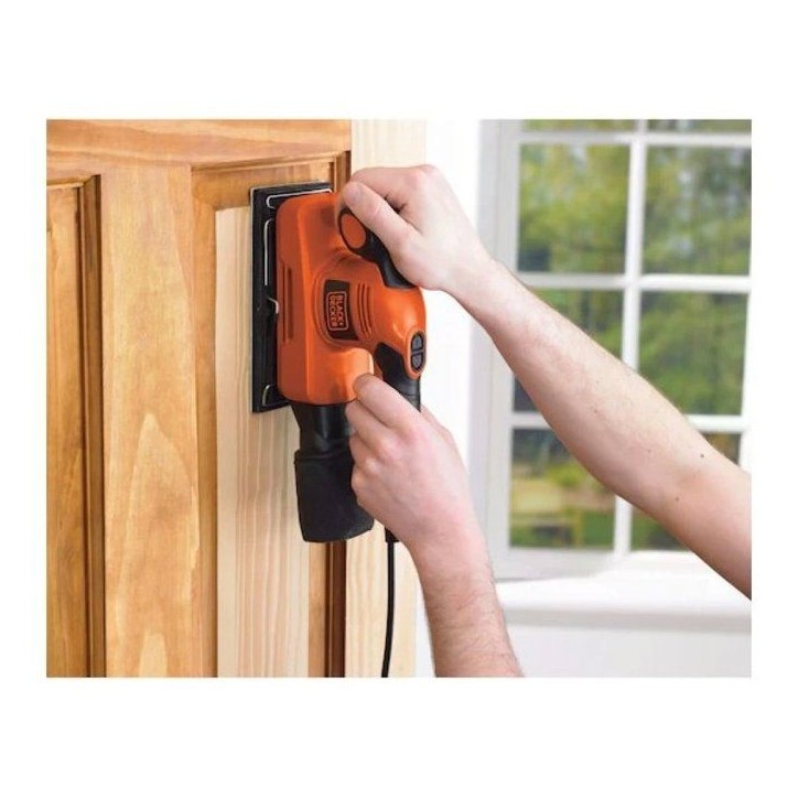 Ponceuse vibrante filaire - BLACK+DECKER - KA320E-QS - 240W Ponceuse vibrante filaire - BLACK+DECKER - KA320E-QS - 240W