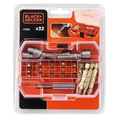 Coffret perçage/vissage BLACK+DECKER A7229-XJ 32 pieces