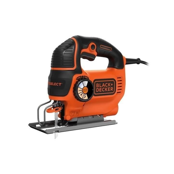 Scie sauteuse électrique Black & Decker KS801SK-QS - Autoselect pour un résultat parfait