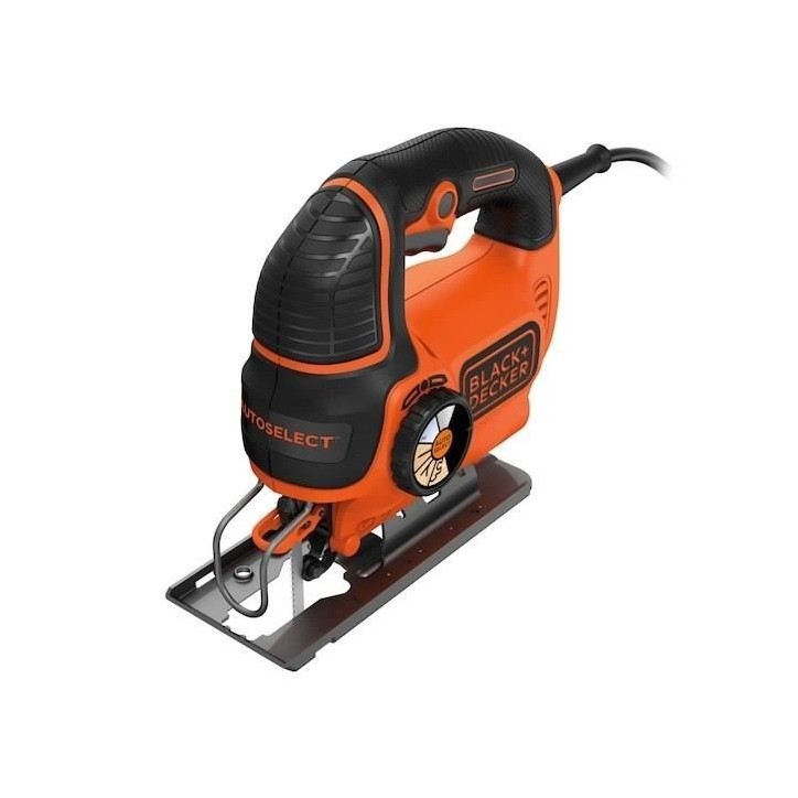 Scie sauteuse électrique Black & Decker KS801SK-QS - Autoselect pour un résultat parfait