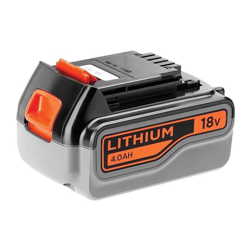Batterie 18V 4,0Ah - BLACK+DECKER - BL4018-XJ - Noir