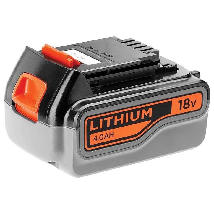 Batterie 18V 4,0Ah - BLACK+DECKER - BL4018-XJ - Noir Batterie 18V 4,0Ah - BLACK+DECKER - BL4018-XJ - Noir