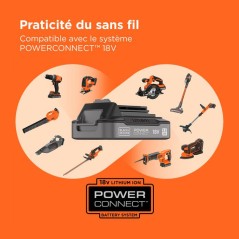 Visseuse a impact sans-fil BLACK+DECKER BDCIM18N-XJ 18V - Performante