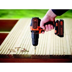 Perceuse/Visseuse a percussion - Black+Decker - 18V - 2 vitesses - Man