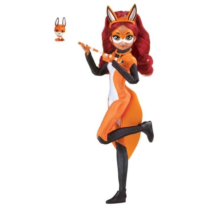 Miraculous Ladybug - Poupée mannequin 26 cm Rena orange - BANDAI Miraculous Ladybug - Poupée mannequin 26 cm Rena orange - BANDAI