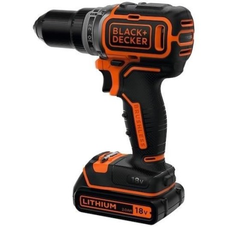 BLACK+DECKER BL186K1B2-QW PERCEUSE SANS FIL BRUSHLESS 18V LITHIUM