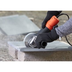 Meuleuse d'angle BLACK + DECKER BEG120 - 115mm 800W - Interrupteur de