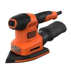 BLACK+DECKER Multiponceuse Filaire 200W BEW200K-QS - Systeme Auto-Agri