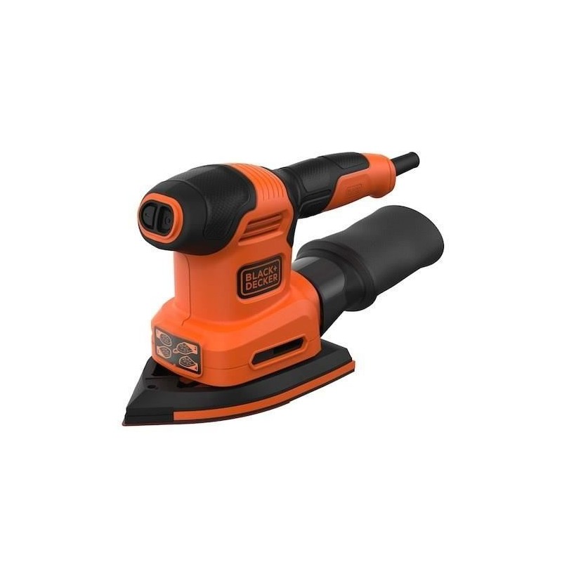 BLACK+DECKER Multiponceuse Filaire 200W BEW200K-QS - Systeme Auto-Agri