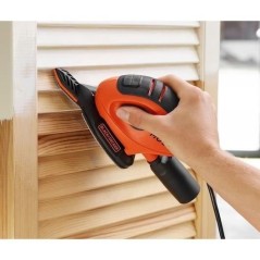 Ponceuse Delta BLACK + DECKER Mouse - 55W - Filaire - 14000 tours/min