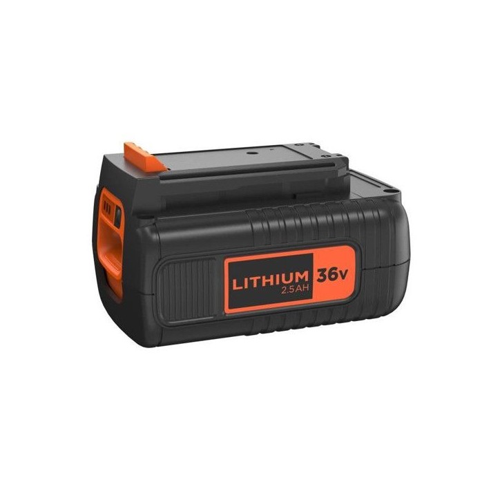 Batterie 36V 2,5Ah - BLACK+DECKER - BL2536-XJ - B+D Power Connect - Noir, orange