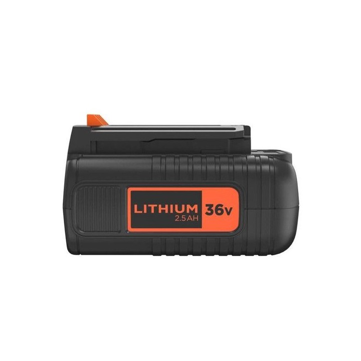 Batterie 36V 2,5Ah - BLACK+DECKER - BL2536-XJ - B+D Power Connect - Noir, orange