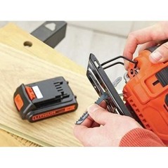 BLACK+DECKER Scie Sauteuse Sans Fil 18V - BDCJS18E1-QW - Mouvement Pen