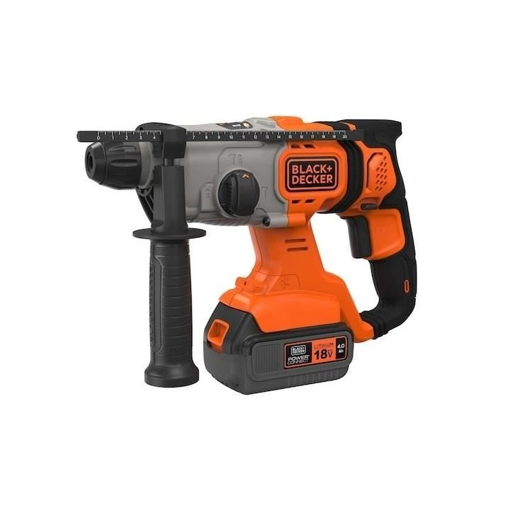 BLACK+DECKER BCD900M1K Perceuse a percussion SDS-plus sans fil 18V - 4Ah Li-ion