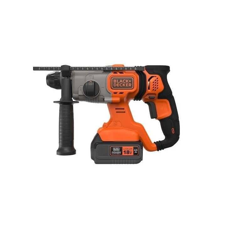 BLACK+DECKER BCD900M1K Perceuse a percussion SDS-plus sans fil 18V - 4Ah Li-ion