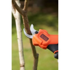 Sécateur électrique sans fil + batterie 2Ah + chargeur - BLACK+DECKER - BCPP18D1-QW - 18V - Coupe 25mm