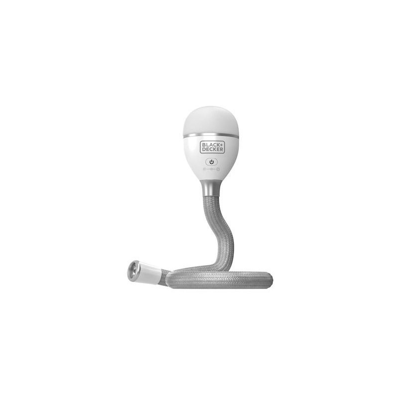 Lampe serpent 2 en 1 - BLACK&DECKER - BDCFSL01-XJ - 3,5V - 150/50-500