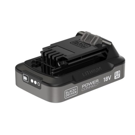 Batterie 18V 2Ah avec indice de charge - BLACK+DECKER - BDL2018S-XJ -