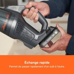 Batterie 18V 2,5Ah avec indice de charge - BLACK+DECKER - BDL2518S-XJ