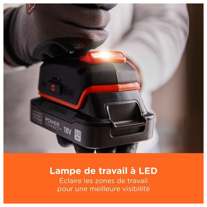 Perceuse visseuse sans fil 18V - BLACK&DECKER - BLD682XN-XJ - Sans batterie ni chargeur Perceuse visseuse sans fil 18V - BLACK&DECKER - BLD682XN-XJ - Sans batterie ni chargeur