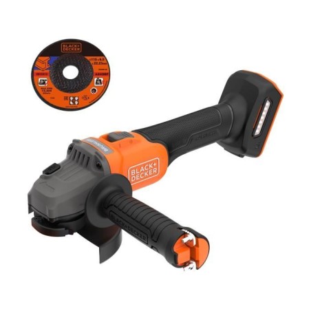Meuleuse sans fil - BLACK&DECKER - BCG6L8N-XJ - Brushless - 18V - 115m