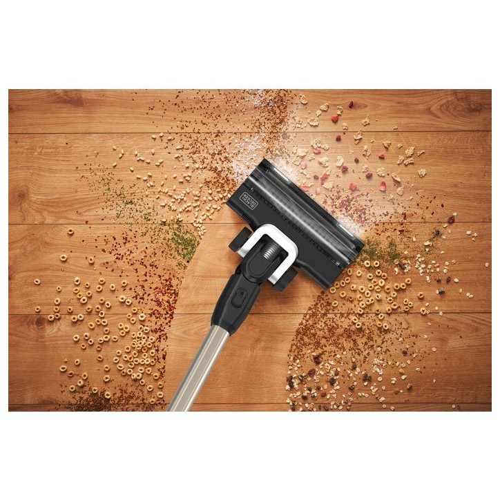 BLACK+DECKER, BSV525BLP-QW - Aspirateur balai multifonction - 18V 2,5 Ah - 3 vitesses - 58 air watts