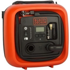 BLACK+DECKER Gonfleur-Compresseur Filaire ASI400-XJ avec 1 Aiguille et