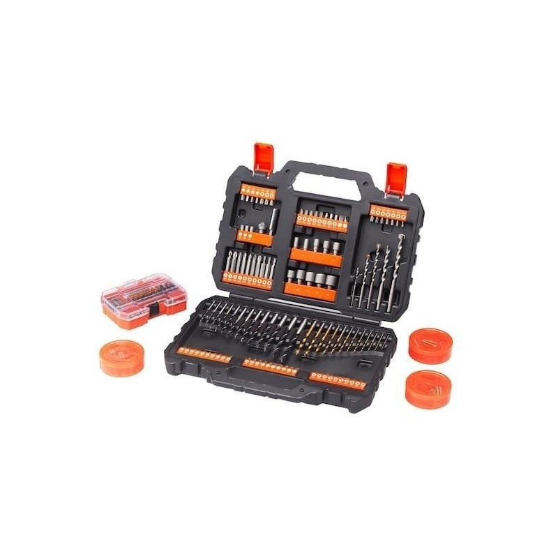 Coffret perçage/vissage BLACK+DECKER A7238-XJ 304 pieces
