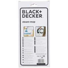 2 patins en microfibre BLACK+DECKER - FSMP20-XJ - Pour balais vapeur -