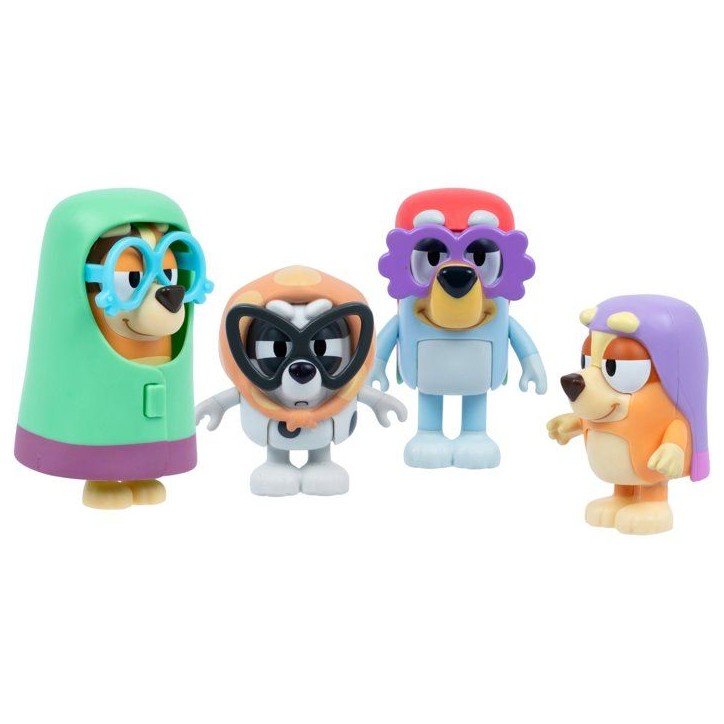 Coffret de 4 figurines - BLUEY - Les grands-meres - Des 3 ans Coffret de 4 figurines - BLUEY - Les grands-meres - Des 3 ans