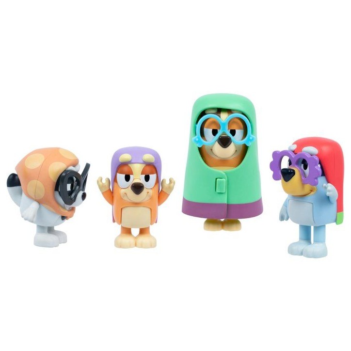 Coffret de 4 figurines - BLUEY - Les grands-meres - Des 3 ans Coffret de 4 figurines - BLUEY - Les grands-meres - Des 3 ans