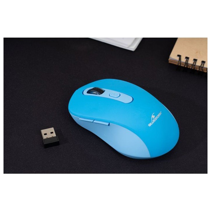 Souris - 2.4GHz+Bluetooth - BLUESTORK - Rechargeable 4800 DPI - Bleu Souris - 2.4GHz+Bluetooth - BLUESTORK - Rechargeable 4800 DPI - Bleu