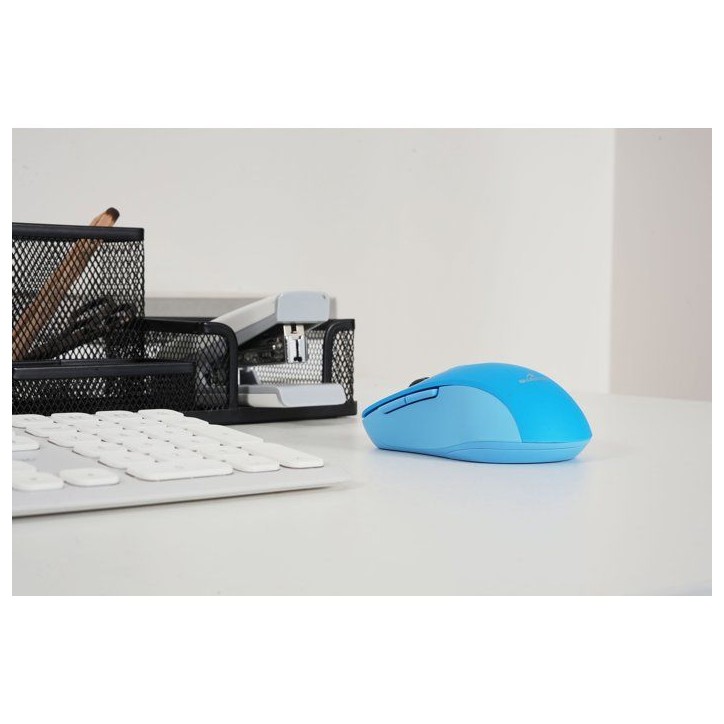 Souris - 2.4GHz+Bluetooth - BLUESTORK - Rechargeable 4800 DPI - Bleu Souris - 2.4GHz+Bluetooth - BLUESTORK - Rechargeable 4800 DPI - Bleu