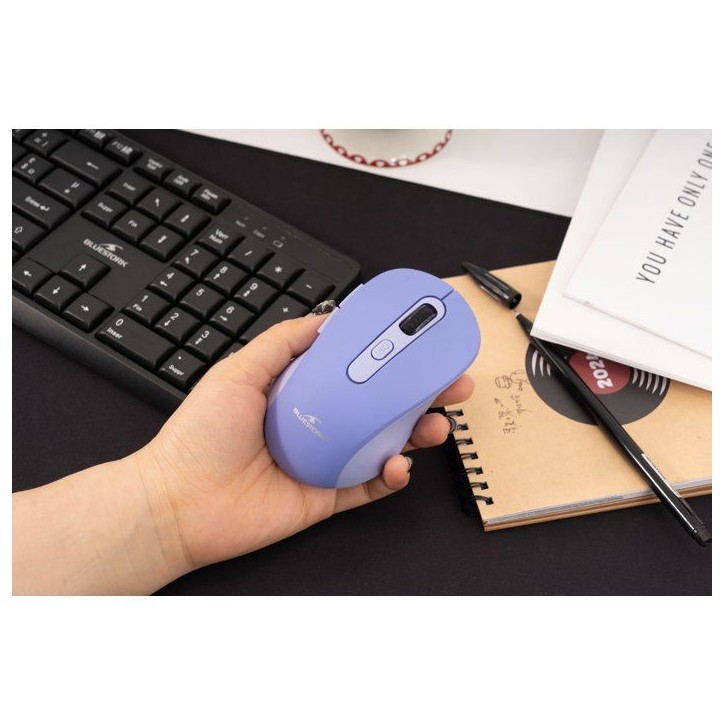 Souris - 2.4GHz+Bluetooth - BLUESTORK - Rechargeable 4800 DPI - P