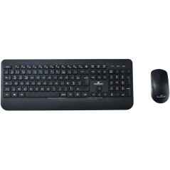 Pack clavier souris - BLUESTORK - 2.4G+BT - AZERTY - Noir